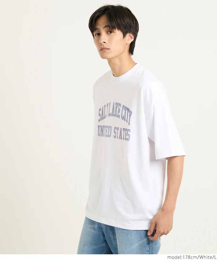 WEB限定セール ★1490円→890円アーチロゴプリントT メンズ メール便不可 - Image 3