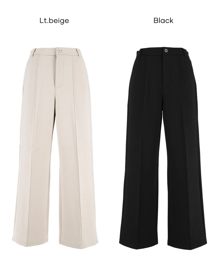 ソフトスウェットピンタックパンツ レディース メール便不可 - Image 17