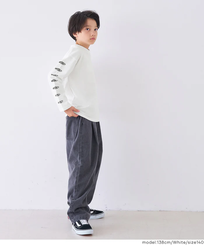 セール★990円→550円 袖プリント長袖Tシャツ キッズ メール便不可 - Image 6