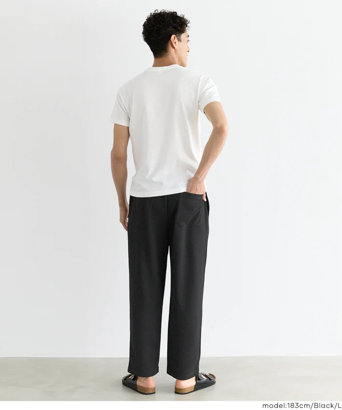 エンボスイージータックワイドパンツ メンズ メール便不可 - Image 11