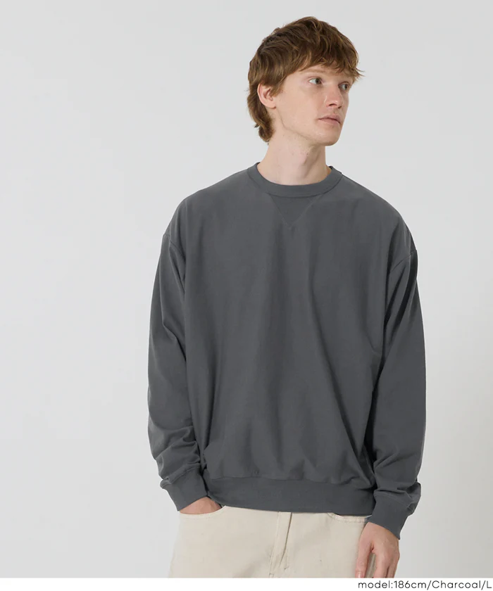 セール★1490円→550円 T-スウェットベーシックTシャツ メンズ レディース メール便不可 - Image 3