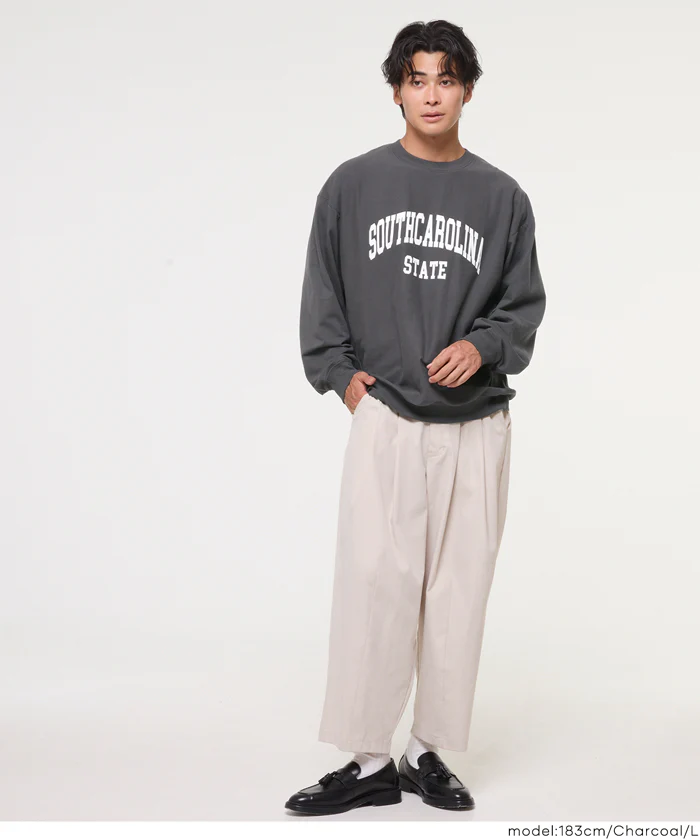 T-スウェットプリントTシャツ メンズ メール便不可 - Image 7