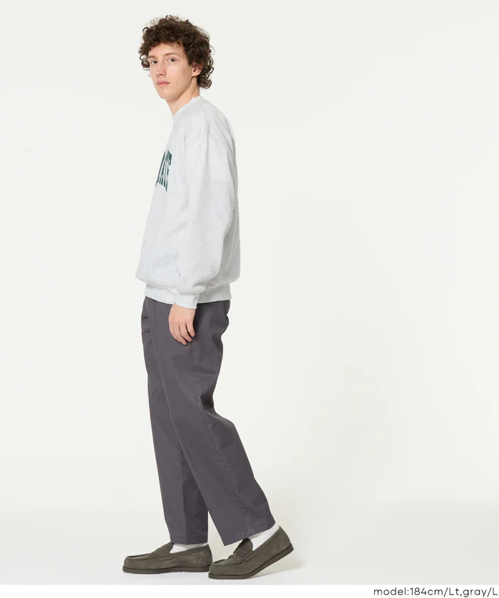 裏起毛アーチロゴワッペントレーナー メンズ メール便不可 - Image 4