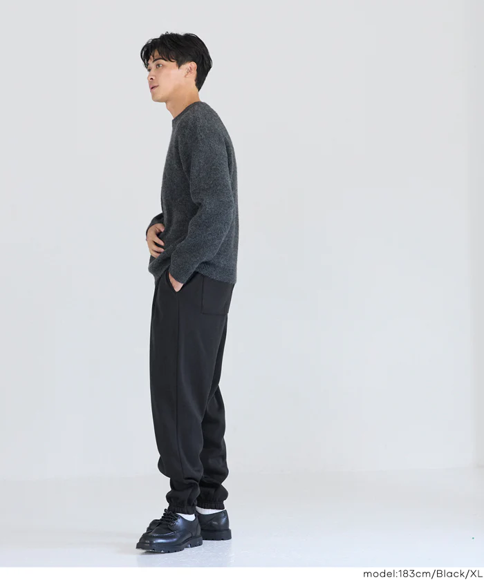 裏起毛イージージョガーパンツ メンズ ボトムス メール便不可 - Image 3