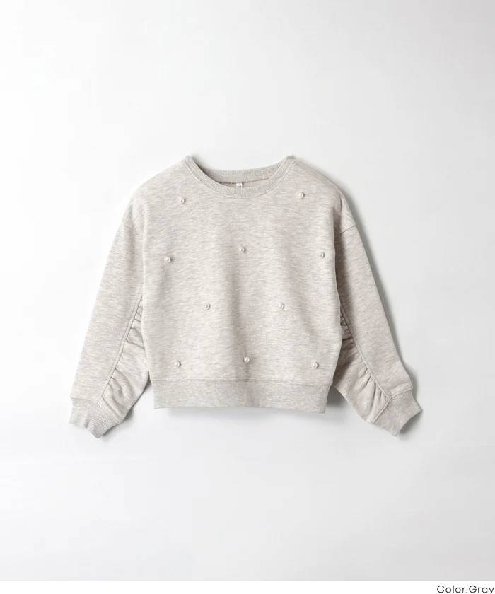 パールスウェットトップス キッズ メール便不可 - Image 15