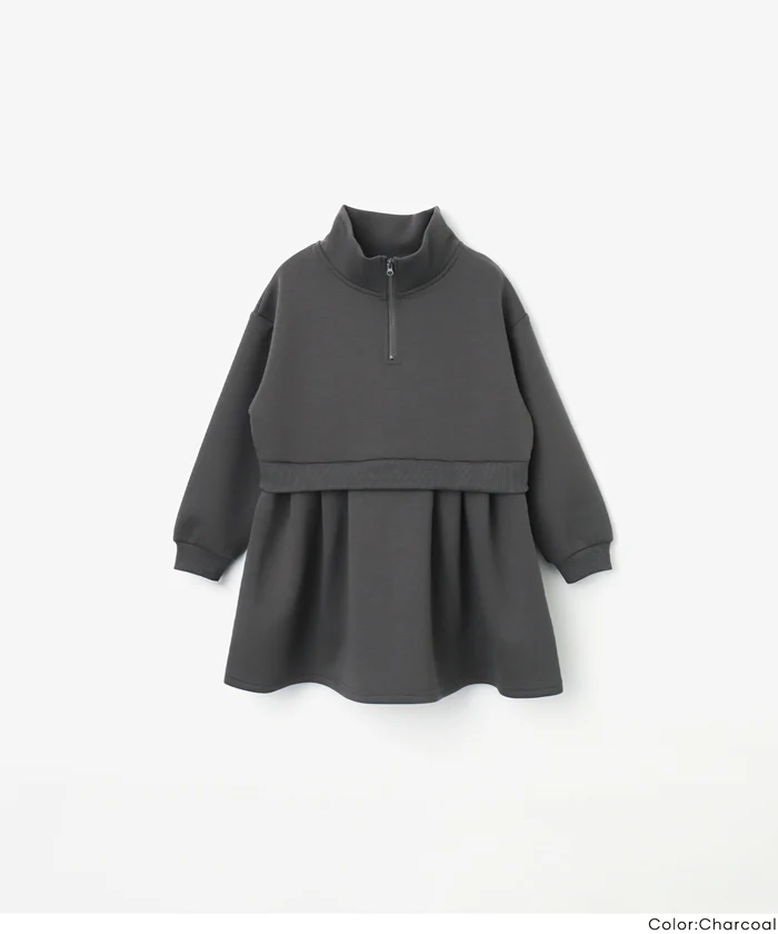 セール★1690円→990円ソフトスウェットドッキングワンピース キッズ メール便不可 - Image 16