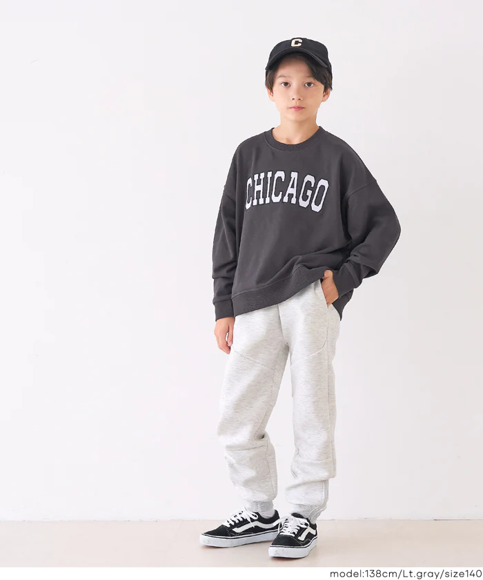 ソフトスウェット裾ジップジョガーパンツ キッズ メール便不可 - Image 3