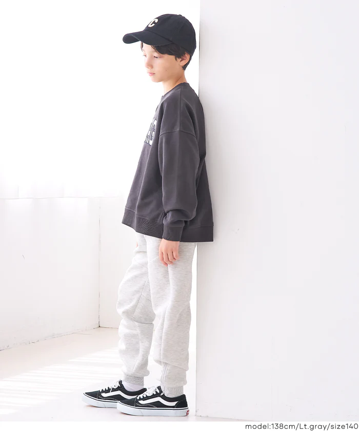 ソフトスウェット裾ジップジョガーパンツ キッズ メール便不可 - Image 4
