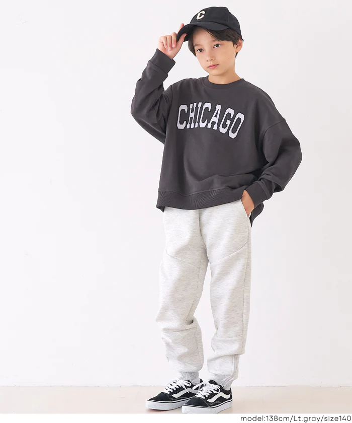 ソフトスウェット裾ジップジョガーパンツ キッズ メール便不可 - Image 7