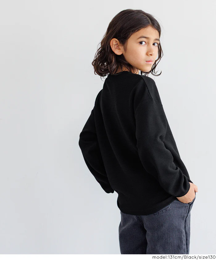 セール★1290円→550円 エンボスロゴ長袖Tシャツ キッズ メール便不可 - Image 13