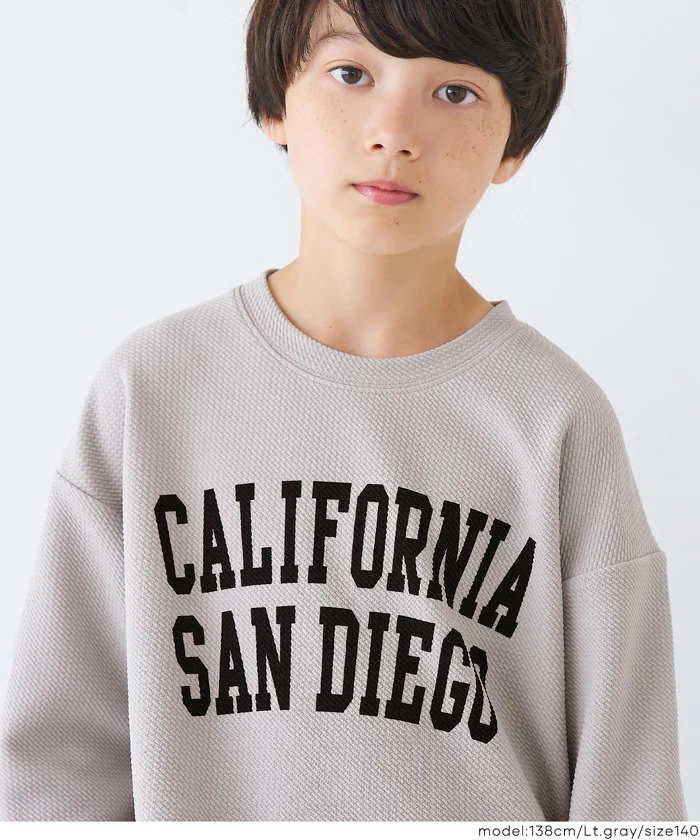 セール★1290円→550円 エンボスロゴ長袖Tシャツ キッズ メール便不可 - Image 8
