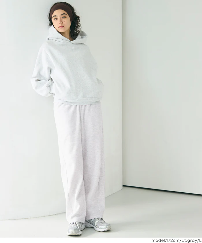 セール★1990円→1490円 裏起毛スウェットパンツ レディース メール便不可 - Image 8