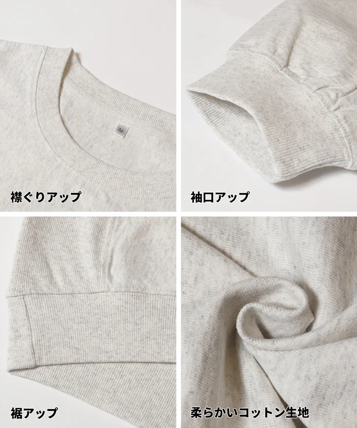 Tースウェット ワッペンビッグシルエット レディース メール便不可 - Image 20