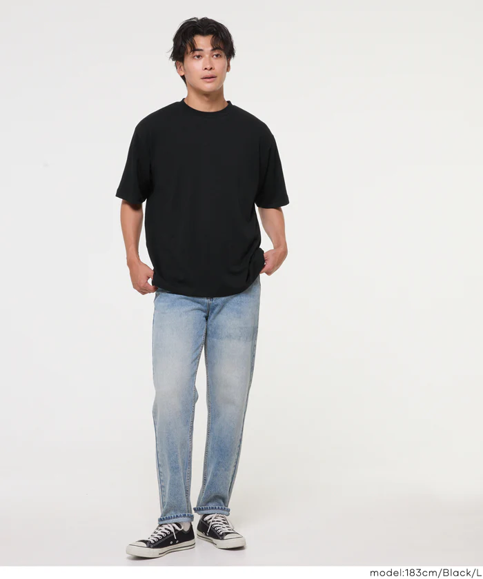ベーシックコットンプレーティング半袖TEE メンズ メール便不可 - Image 10