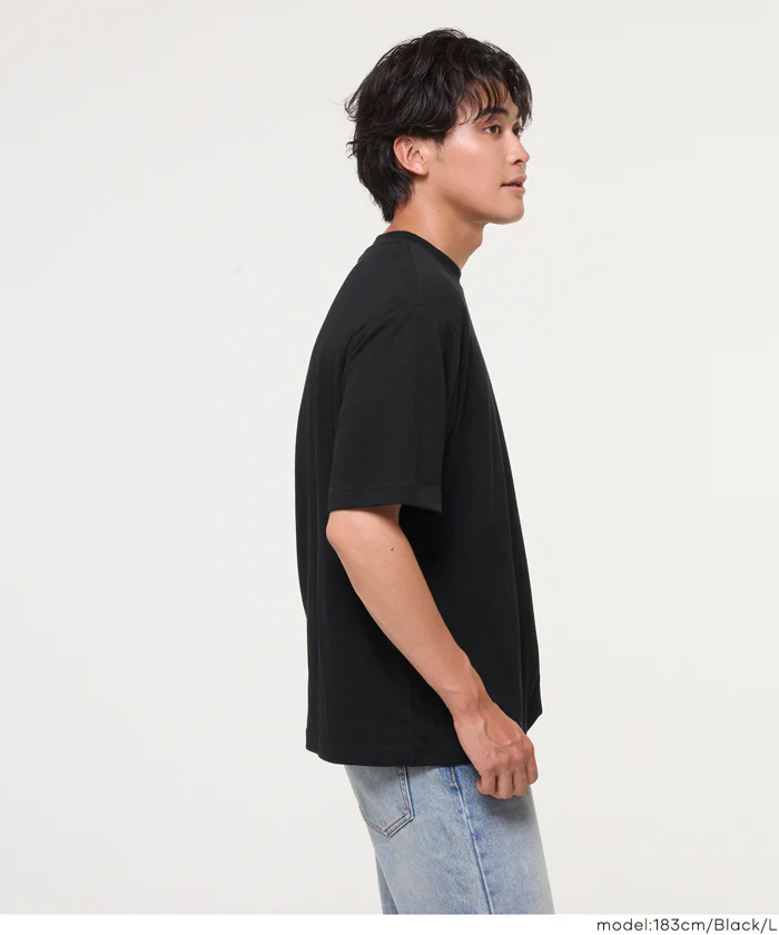 ベーシックコットンプレーティング半袖TEE メンズ メール便不可 - Image 11