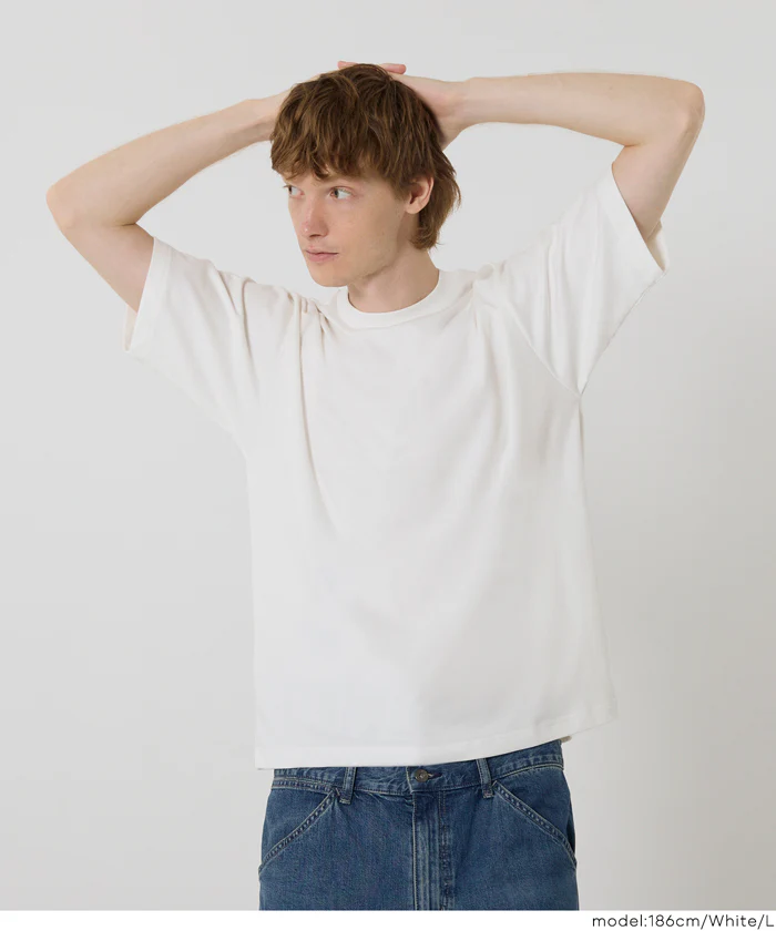 ベーシックコットンプレーティング半袖TEE メンズ メール便不可 - Image 5