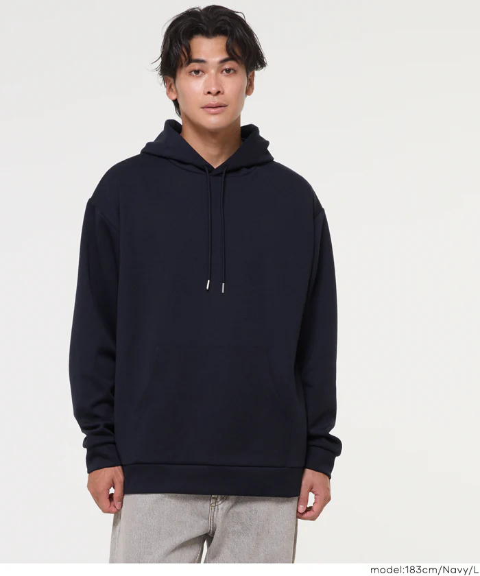 セール★2690円→1990円 ベーシックソフトジャージーBIGプルパーカー メンズ レディース メール便不可 - Image 11