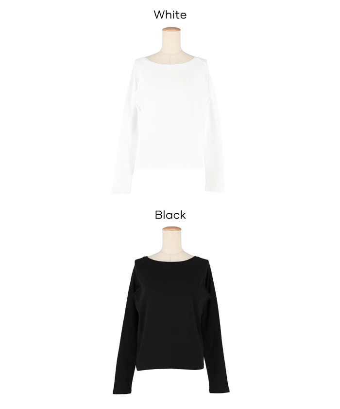 ボートネックカットソー レディース メール便可 - Image 16
