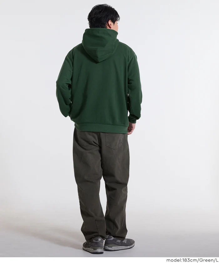 セール★2490円→1990円 EAZY TEX ポリエステル裏毛ベーシックプルパーカー メンズ レディース メール便不可 - Image 17