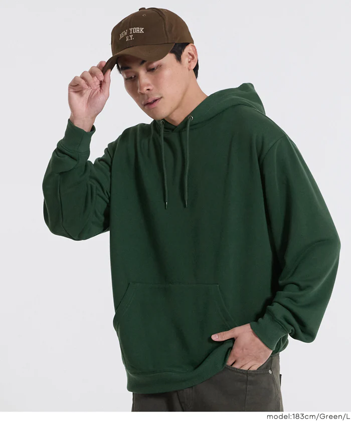 セール★2490円→1990円 EAZY TEX ポリエステル裏毛ベーシックプルパーカー メンズ レディース メール便不可 - Image 18