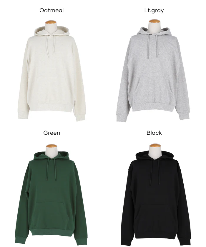 セール★2490円→1990円 EAZY TEX ポリエステル裏毛ベーシックプルパーカー メンズ レディース メール便不可 - Image 20