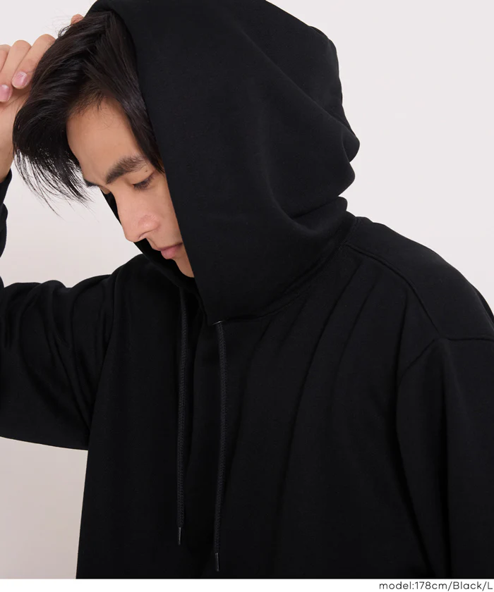 セール★2490円→1990円 EAZY TEX ポリエステル裏毛ベーシックプルパーカー メンズ レディース メール便不可 - Image 6