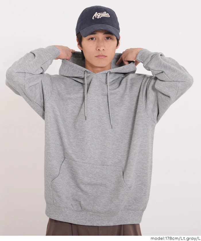 セール★2490円→1990円 EAZY TEX ポリエステル裏毛ベーシックプルパーカー メンズ レディース メール便不可 - Image 7