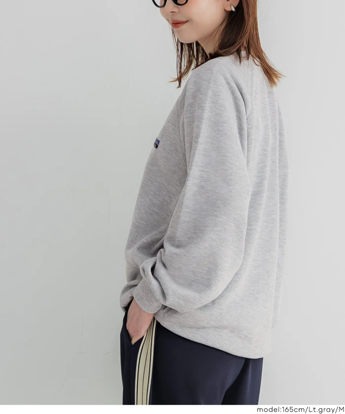 EAZY TEX ポリエステル裏毛ラグランピスネームトレーナー メンズ レディース メール便不可 - Image 10
