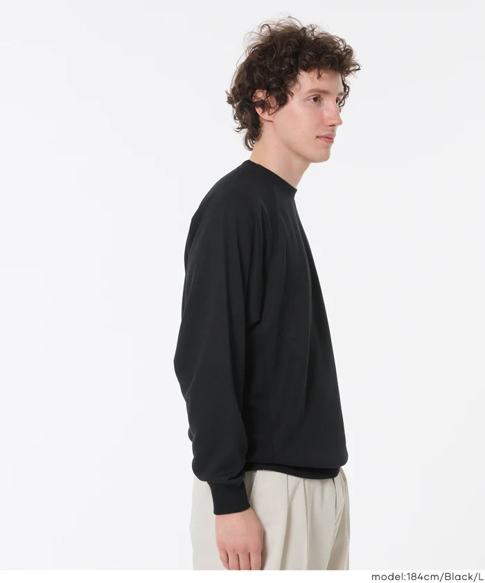 EAZY TEX ポリエステル裏毛ラグランピスネームトレーナー メンズ レディース メール便不可 - Image 4