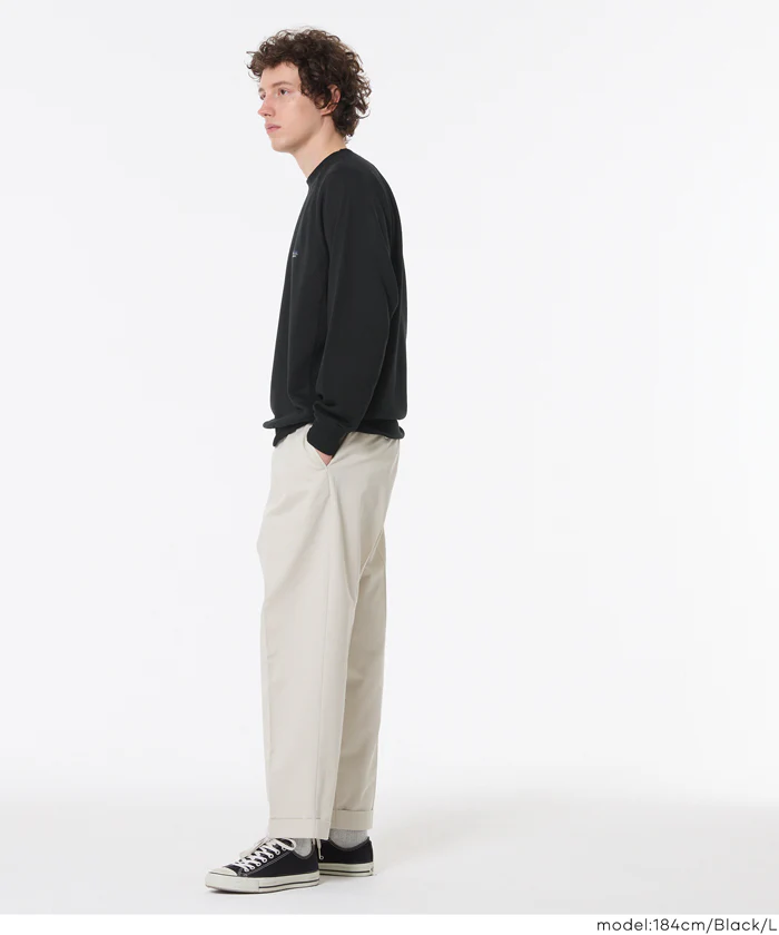 EAZY TEX ポリエステル裏毛ラグランピスネームトレーナー メンズ レディース メール便不可 - Image 7