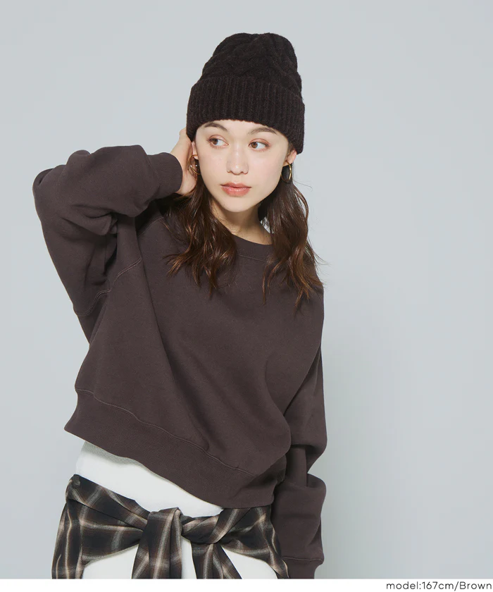 セール★1290円→990円ウール混ケーブルニット帽子 レディース メール便不可 coca コカ - Image 13