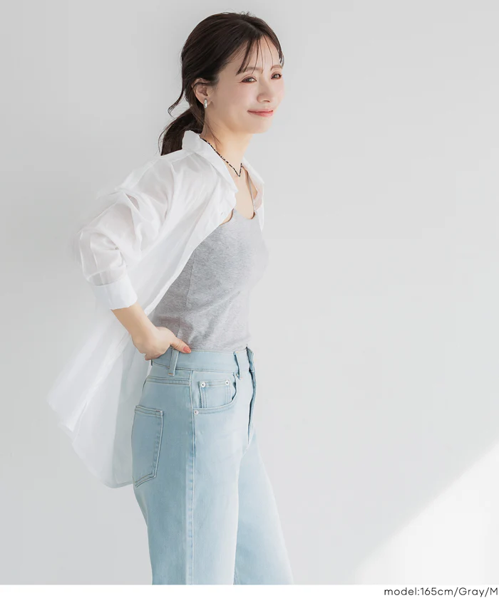 OUT BRA バックラインキャミソール レディース メール便不可 - Image 12