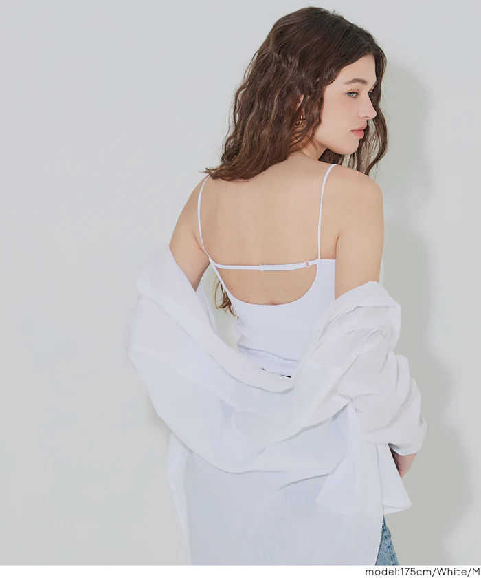 OUT BRA バックラインキャミソール レディース メール便不可 - Image 4