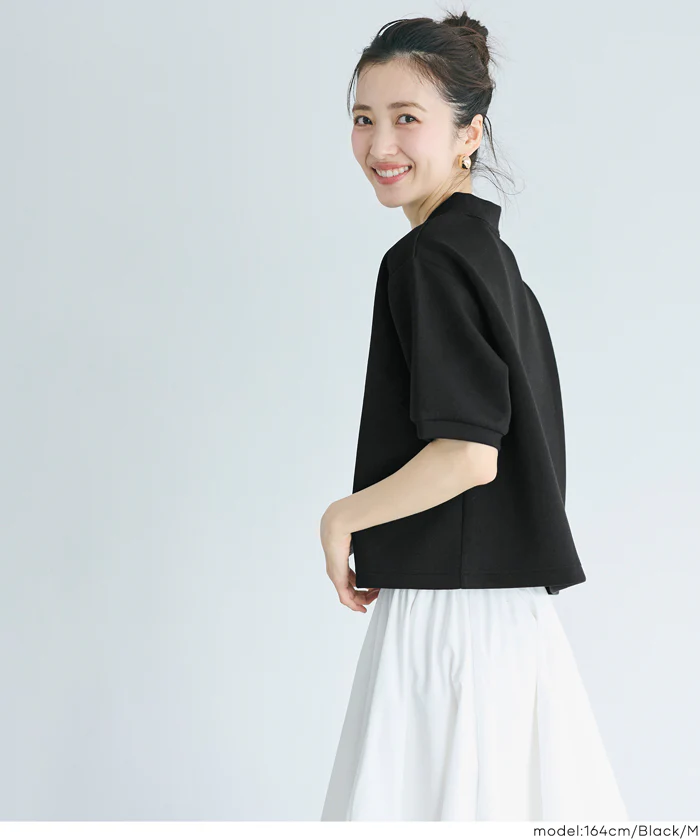 ソフトスウェット ポロトップス レディース メール便不可 - Image 4