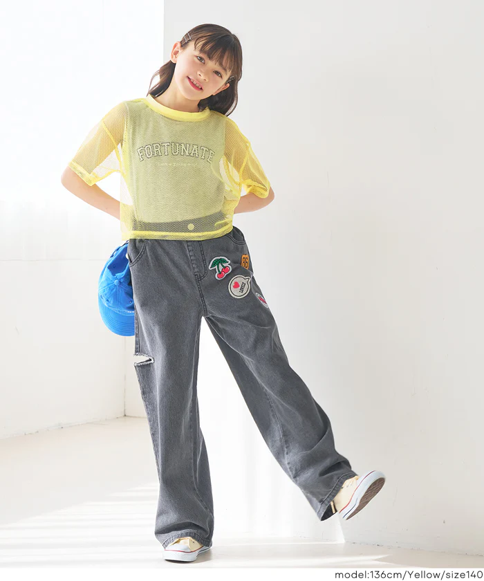 メッシュトップス＆タンクトップ 2点セット キッズ メール便不可 - Image 11