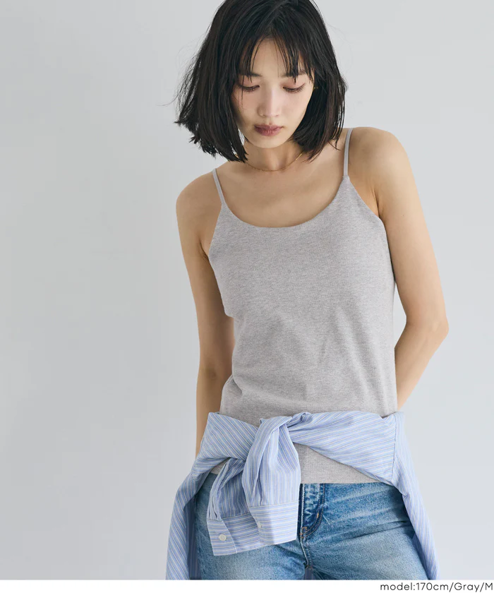 OUT BRA ベーシックキャミソール レディース メール便不可 - Image 10