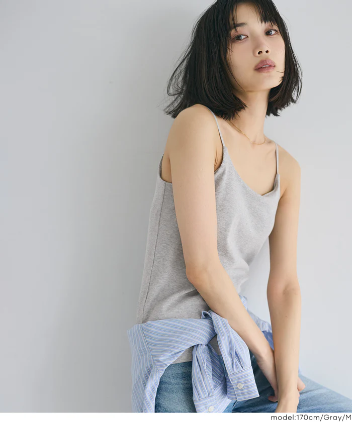 OUT BRA ベーシックキャミソール レディース メール便不可 - Image 11
