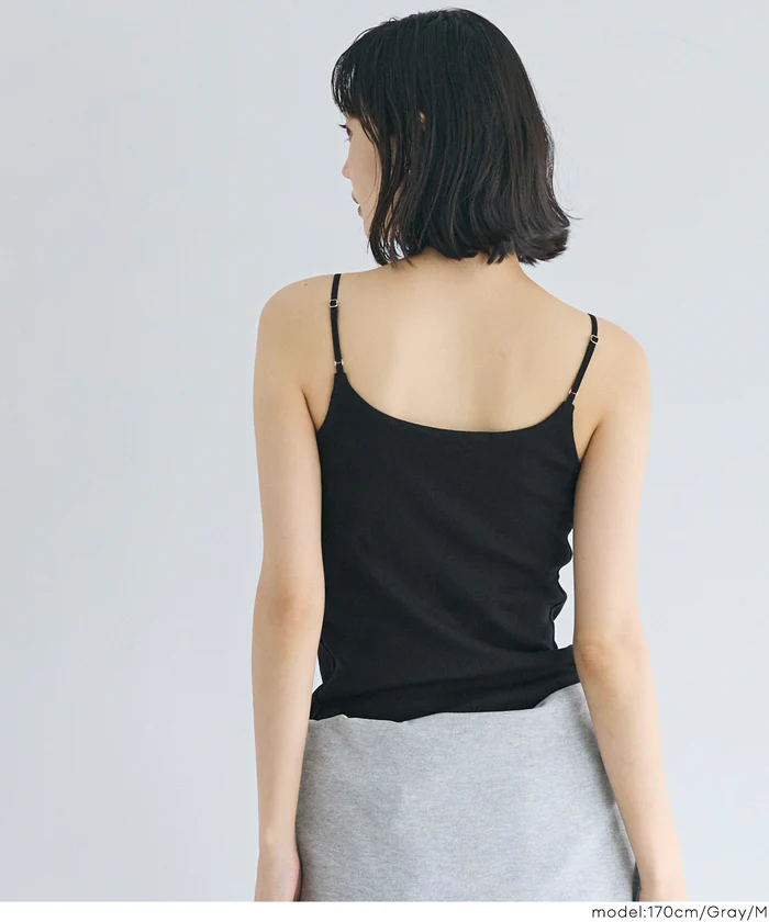 OUT BRA ベーシックキャミソール レディース メール便不可 - Image 13
