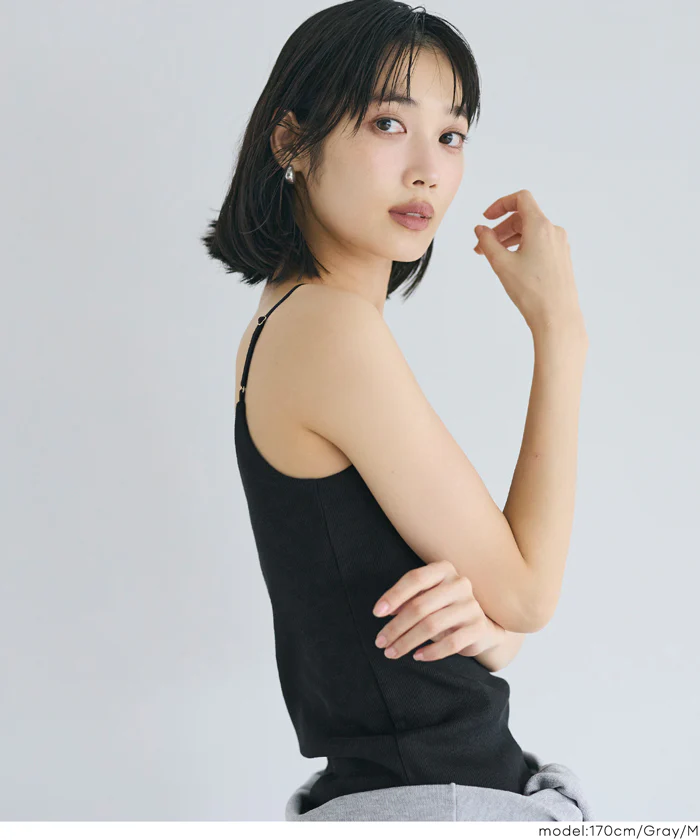 OUT BRA ベーシックキャミソール レディース メール便不可 - Image 14