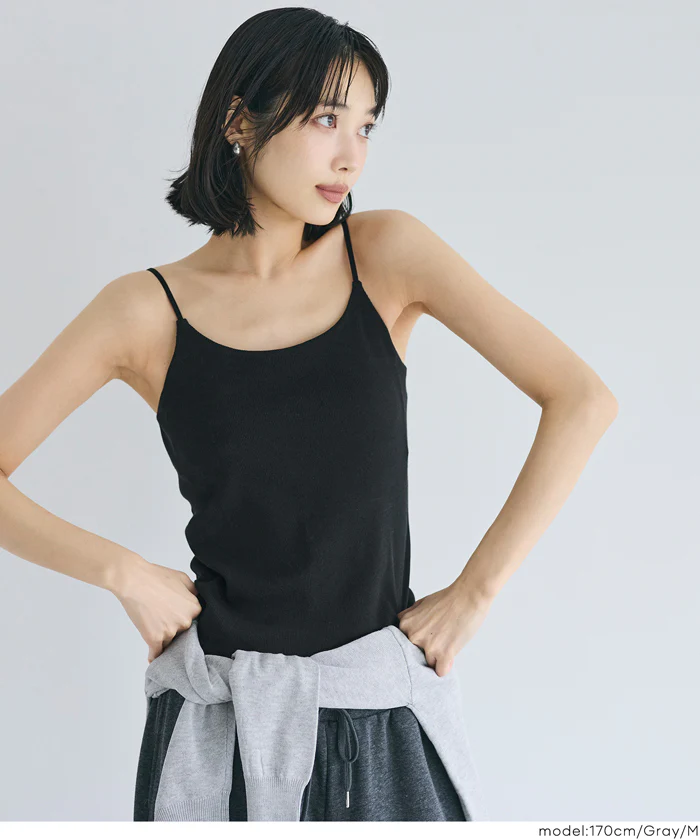 OUT BRA ベーシックキャミソール レディース メール便不可 - Image 15