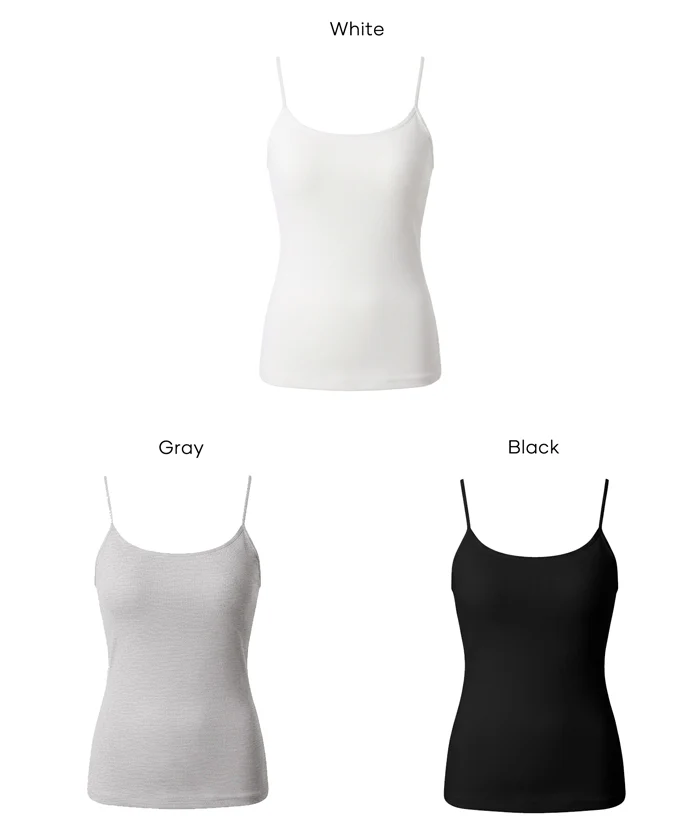 OUT BRA ベーシックキャミソール レディース メール便不可 - Image 18