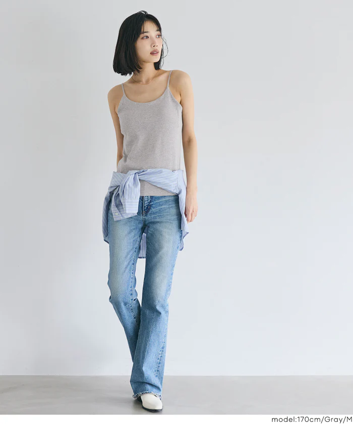 OUT BRA ベーシックキャミソール レディース メール便不可 - Image 7