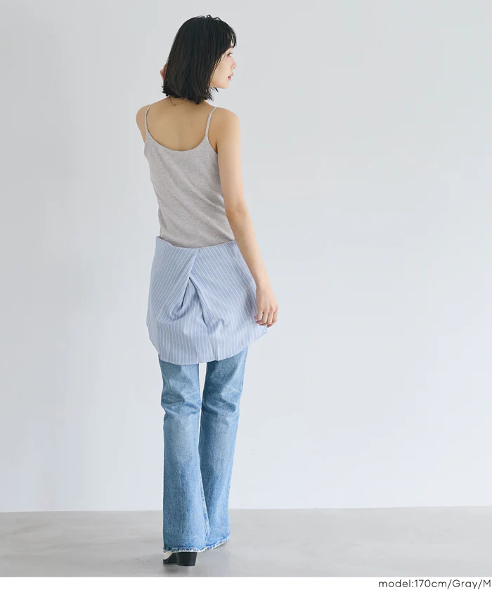 OUT BRA ベーシックキャミソール レディース メール便不可 - Image 9