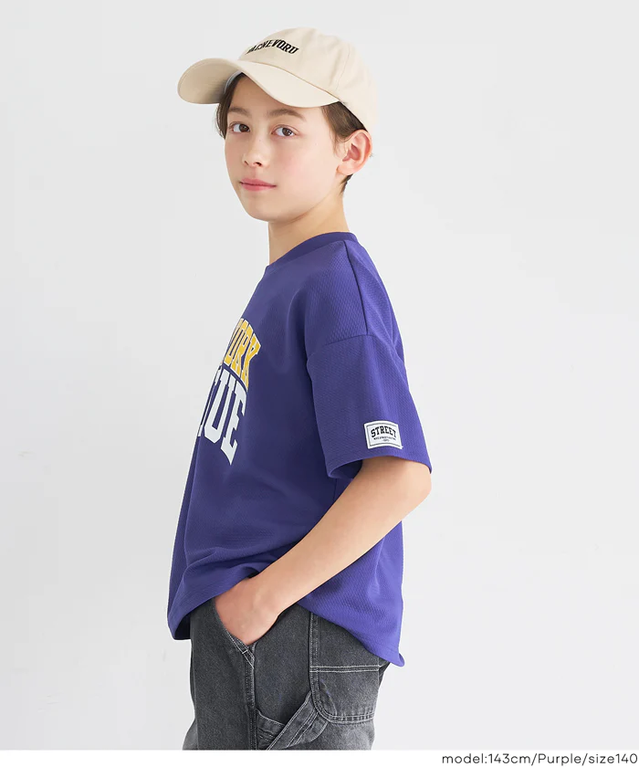 ライトエンボスプリントトップス キッズ メール便可 - Image 9