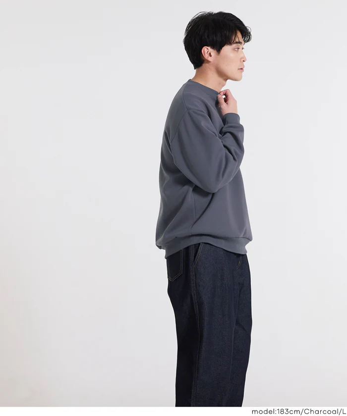 ソフトジャージーワイドトレーナー メンズ レディース メール便不可 - Image 13