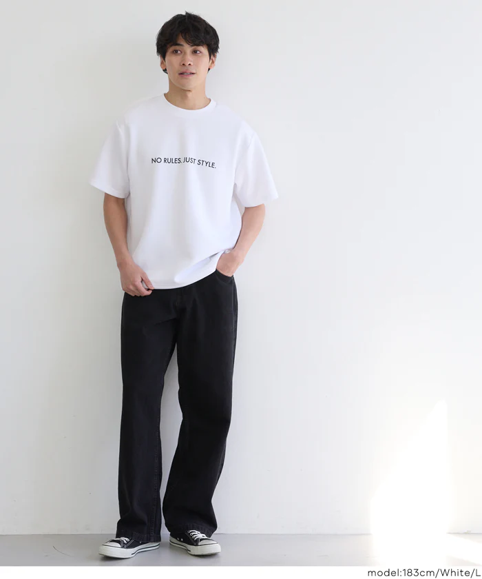 ソフトジャージープリントトップス メンズ メール便不可 - Image 4