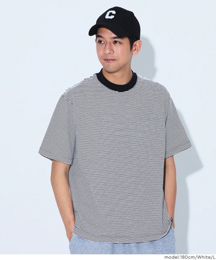ボーダーTシャツ メンズ メール便不可 - Image 5