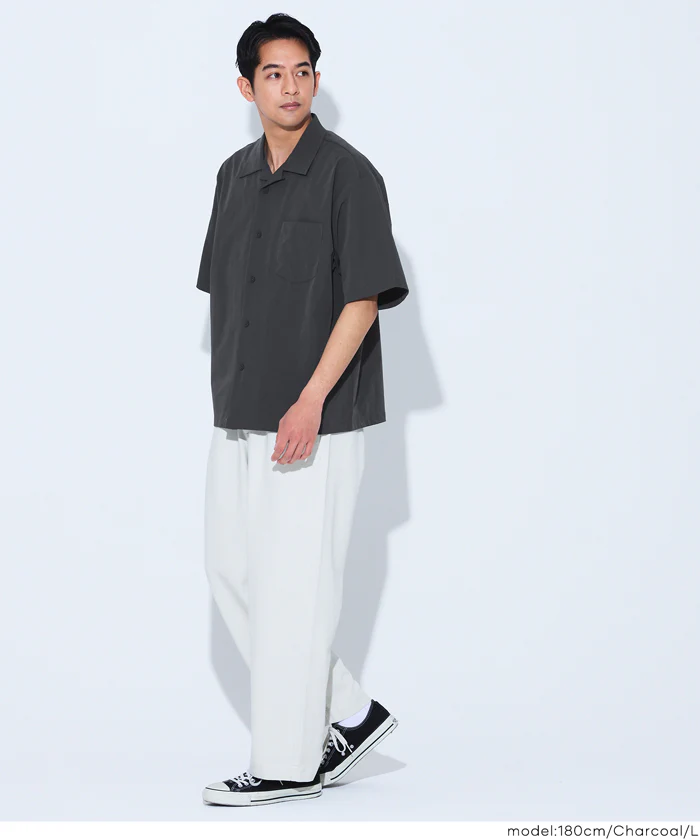 4way半袖開襟シャツ メンズ メール便不可 - Image 10