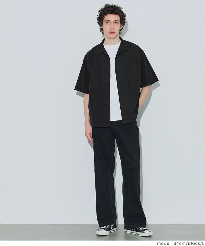 4way半袖開襟シャツ メンズ メール便不可 - Image 2