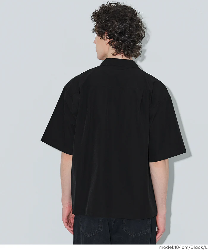 4way半袖開襟シャツ メンズ メール便不可 - Image 3